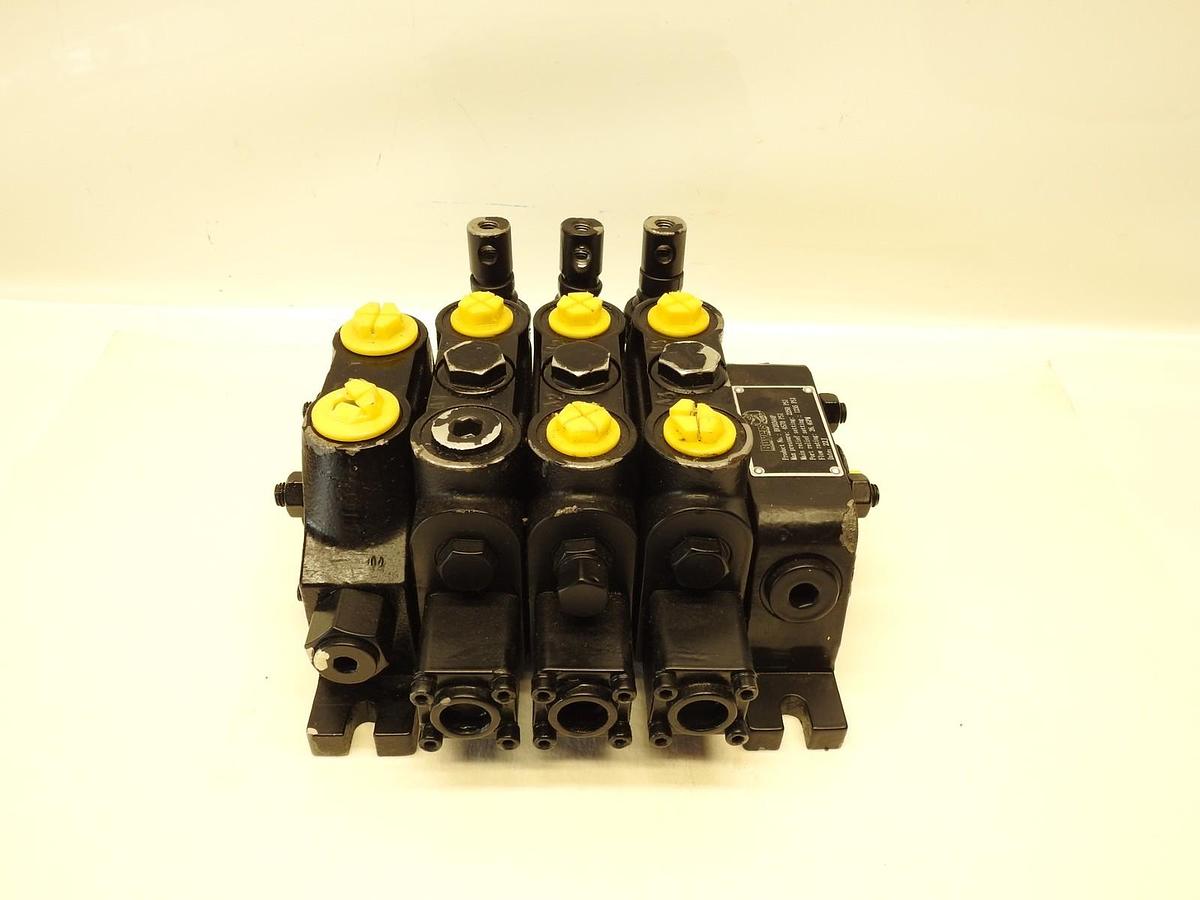 New Oem Buyers Products BV20344P 21 GPM Valves 4-Way with 2 Port Reliefs and Pow