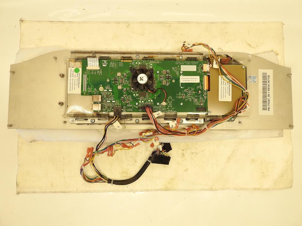 New Gamesman GFA04116-002 Button Panel 125158_0610