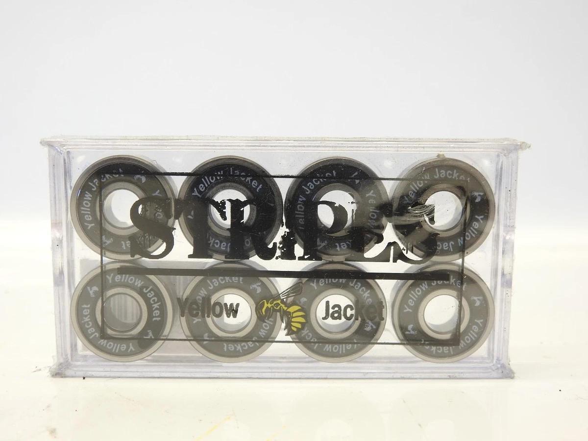 8PK Yellow Jacket Premium Skateboard Bearings