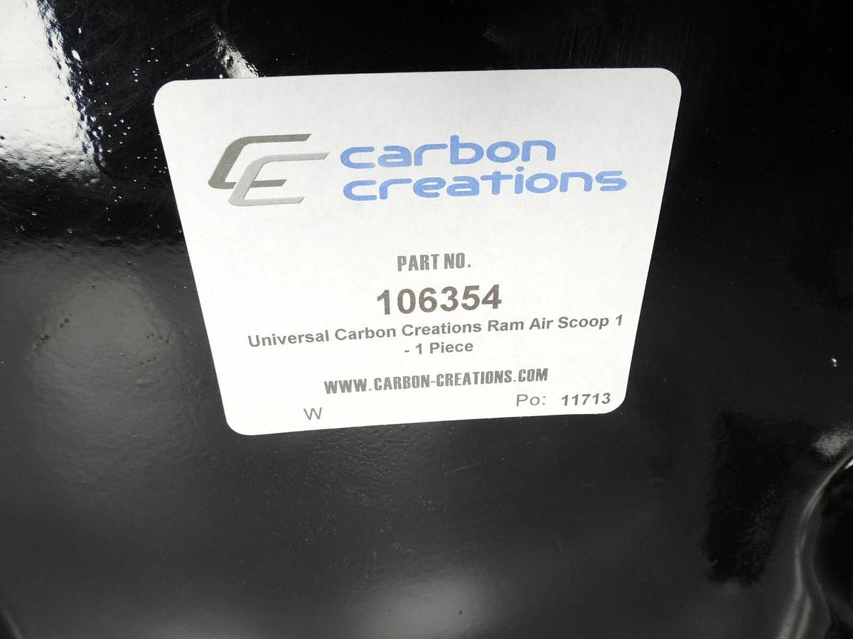 Carbon Creations Type 1 Style Carbon Fiber Ram Air Hood Scoop