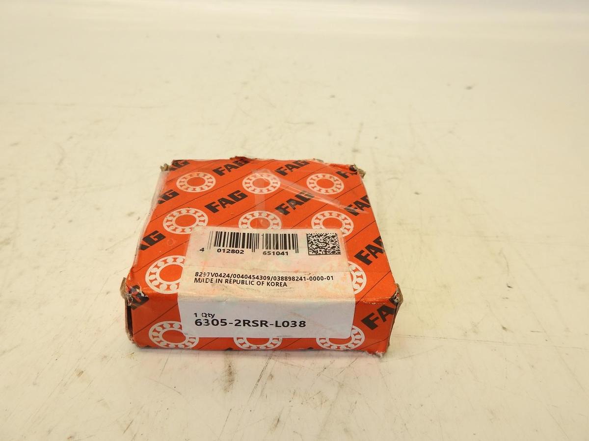 FAG 6305-2RSR-L038 Deep Groove Ball Bearing NEW