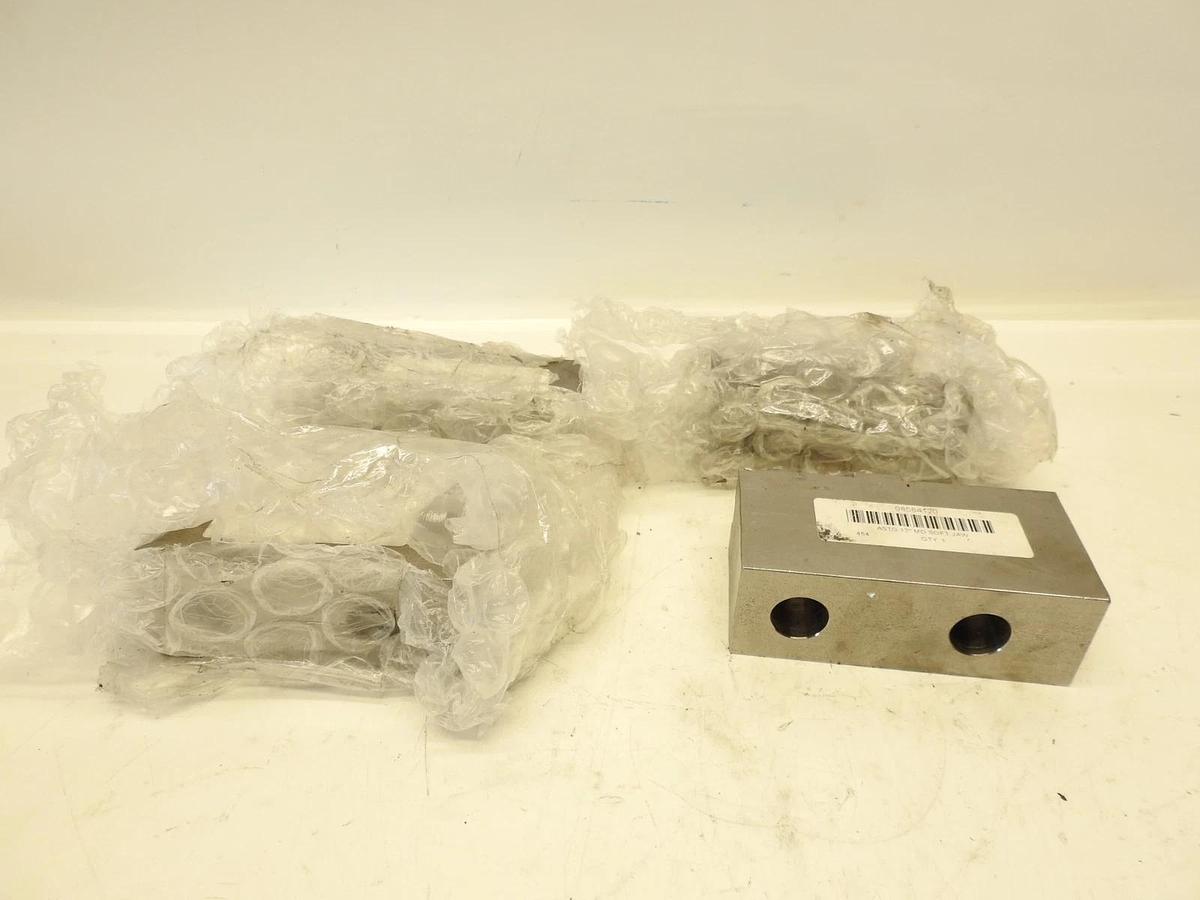 Lot Of 4 H&R Manufacturing Square Soft Lathe Chuck Jaw 08584120 ASTG 12" MD 454