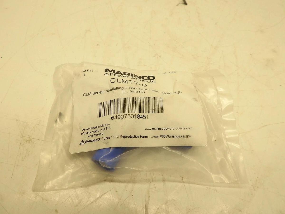 Marinco CLMTT-D CLM 15 Series Parallelling T Connector (150A / 600V) (M-F-F) - B