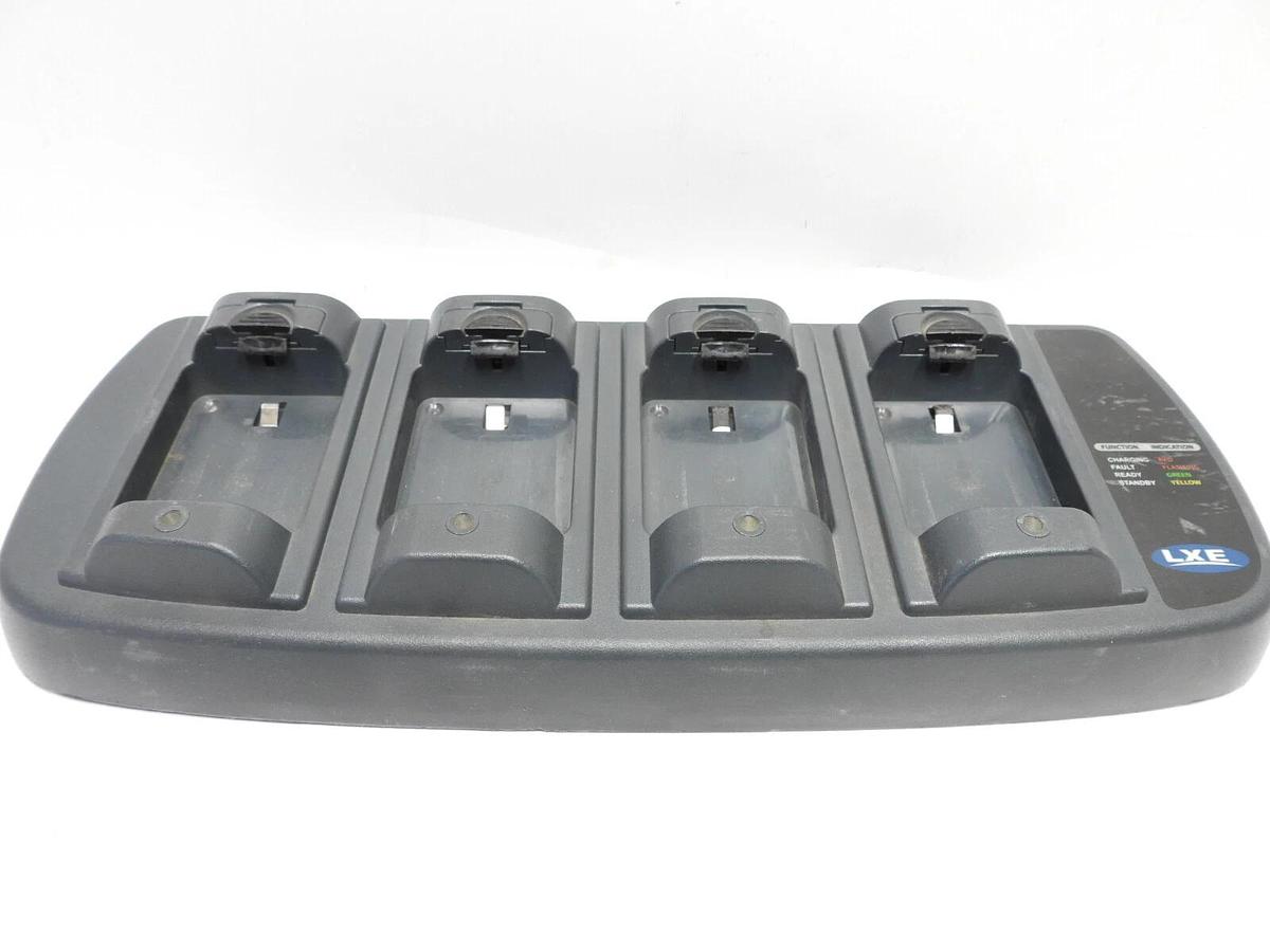 Lot Of 3 LXE MX8A385CHGR4 4-Bay Battery Charger For LXE MX8