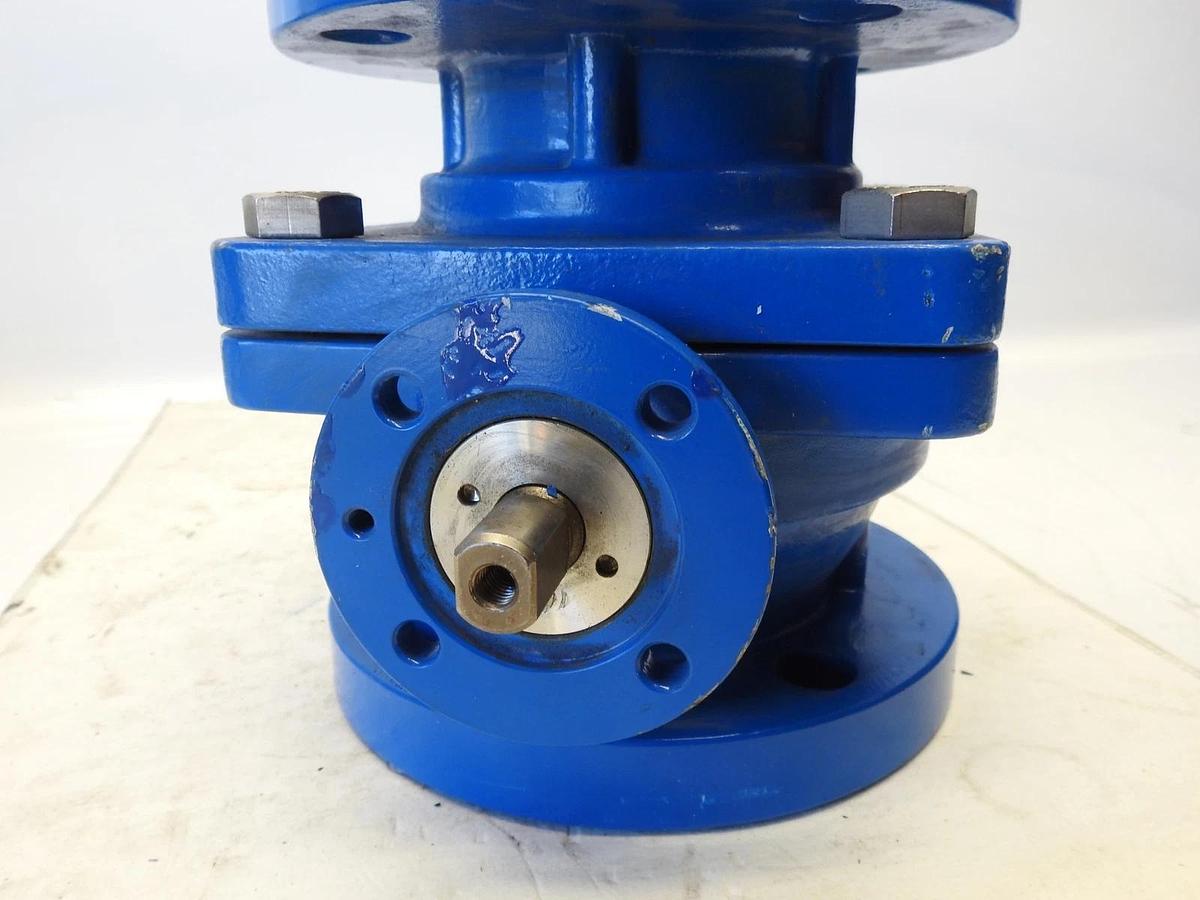 NEW SWISS FLUID 1 1/2" 150 LBS FLANGE U85 A85 PFA LINED SBV BALL VALVE BODY