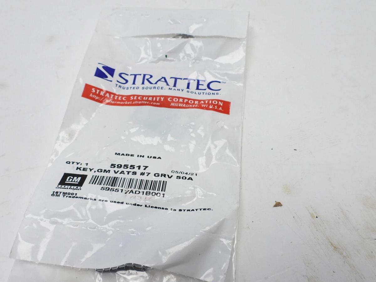 Lot Of 6 Strattec Replacement for GM Single Side VATS System B62-P-7 595517