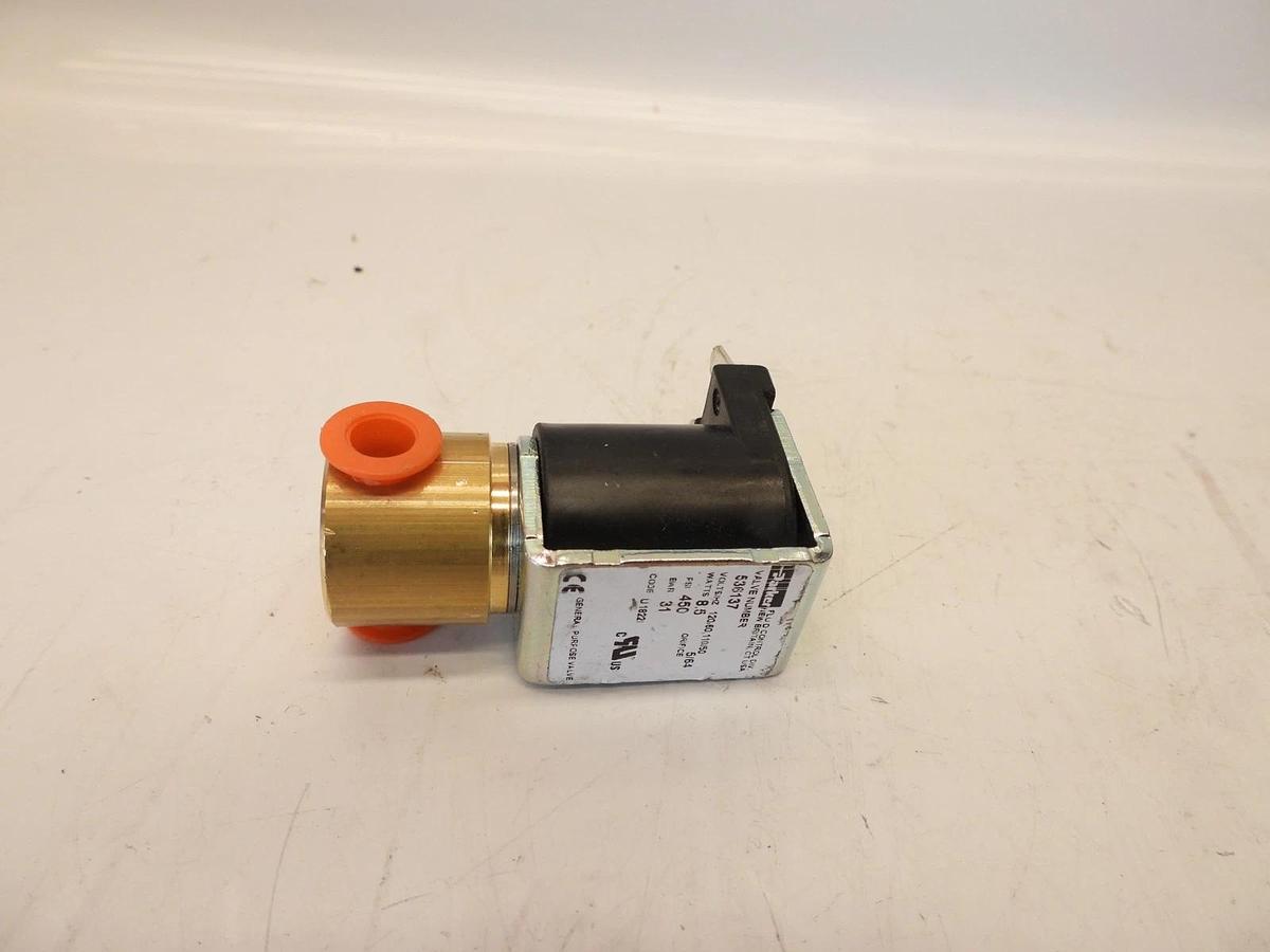 New Oem Parker 536137 Solenoid Valves, 120 Volts, 8.5 Watts