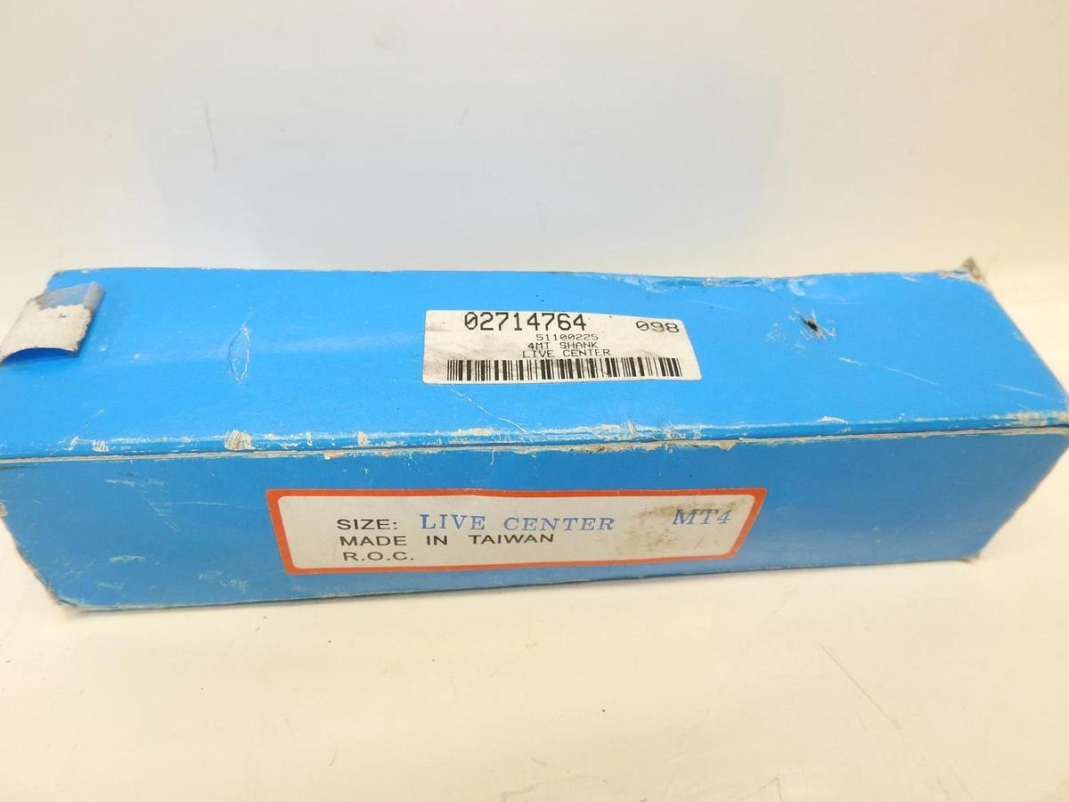 New Motion Industries 0271476 MT4 Taper Shank, Live Center