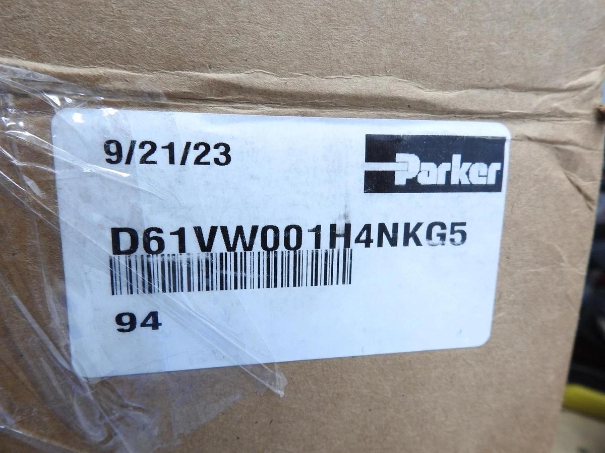 New Oem Parker D61VW001H4NKG5 Pilot Operated Directional Control Valve - D61VW S