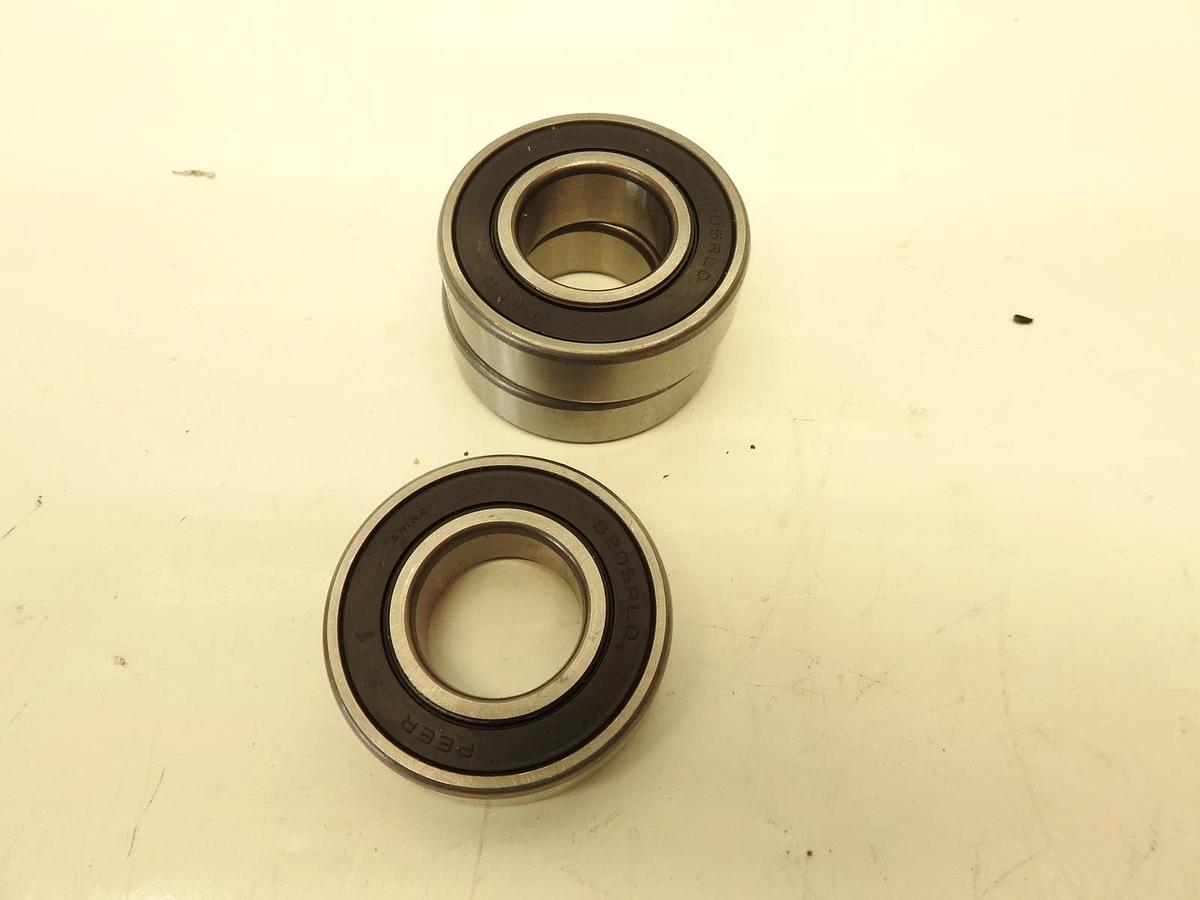LOT OF 3 NEW PEER 6205RLD-16 DEEP GROOVE BALL BEARING
