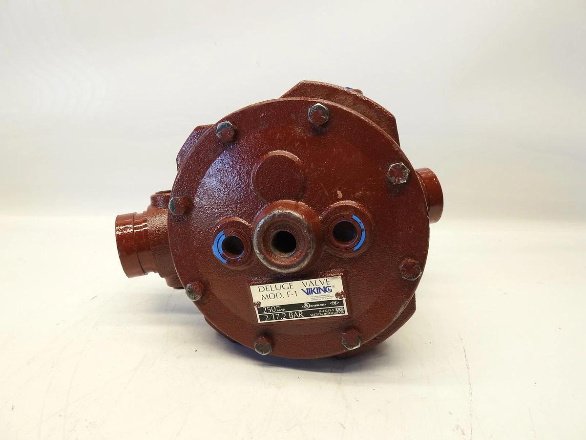 NEW OEM VIKING 12057 MOD. F-1 DELUGE PUMP, 2"GRV x 2"GRV, 250PSI