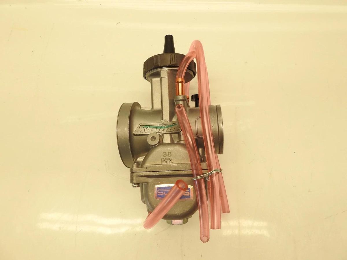 Keihin PWK 38 Air Striker carburetor * NEW * / 38mm. quad vent AS series carb