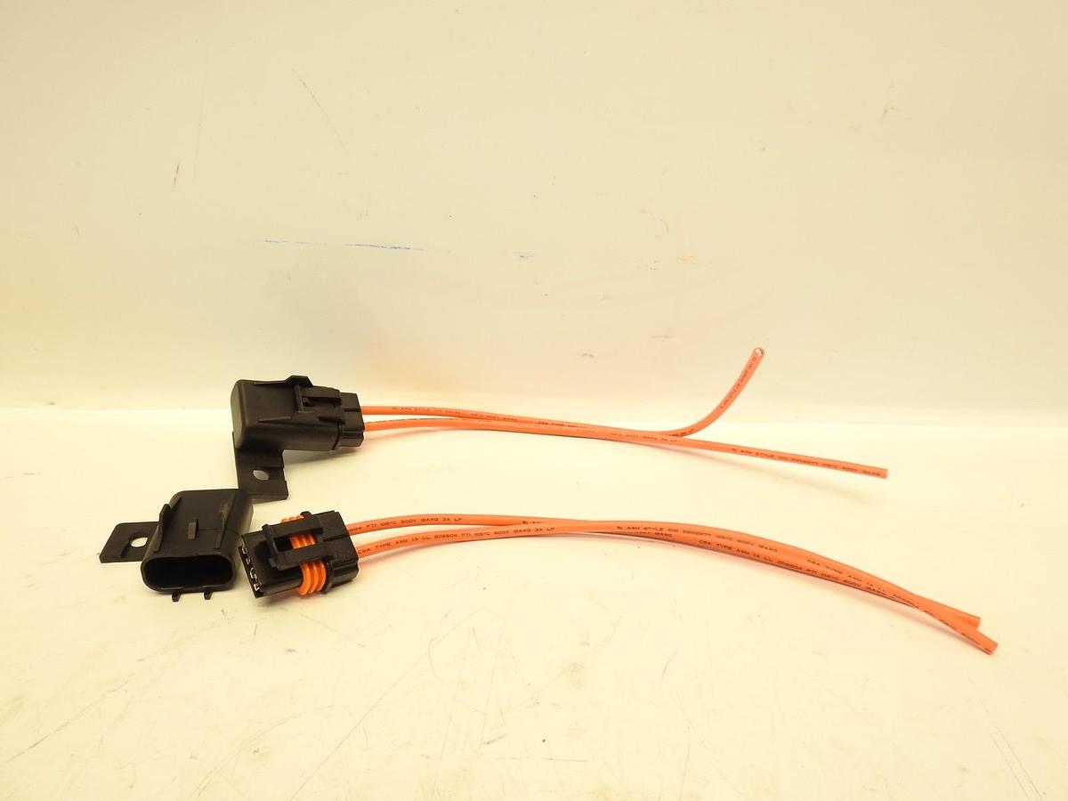 Lot Of 2 Grote 82-2166 Ato Fuse Holder 12 Ga 30 Amp W Cap & Mounting Tab