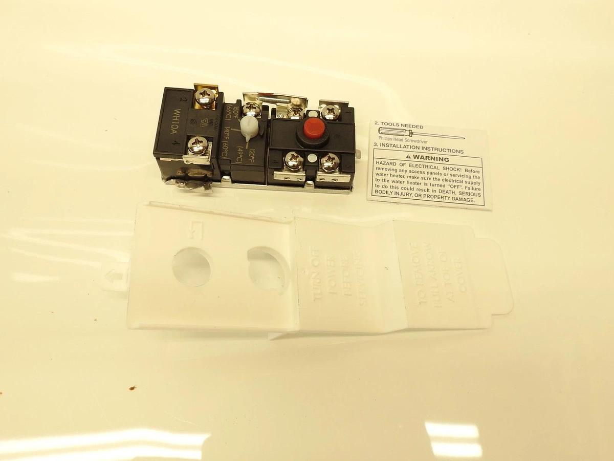 New Genuine Oem AO Smith 100108683 WH10-A Thermostat 1/2" E.C.O Electric