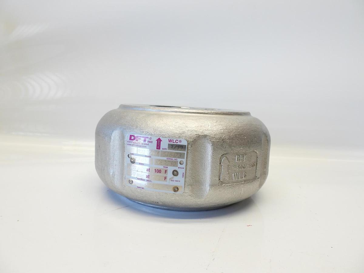 New DFT 3" 900/1500 CF8M 316/X750  Wafer Style Silent Check Valve 9032X
