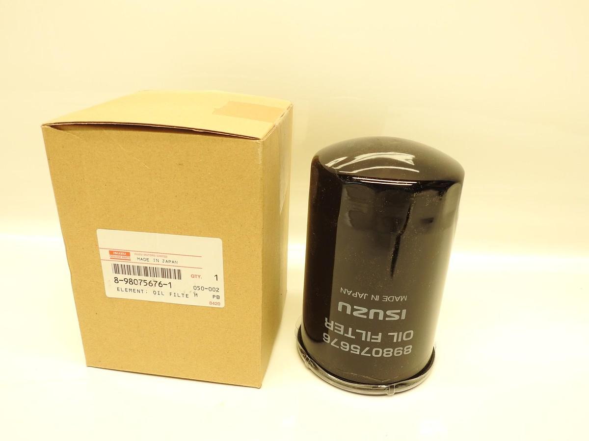 Genuine OEM Isuzu Oil Filter 8-98075676-1 8980756761