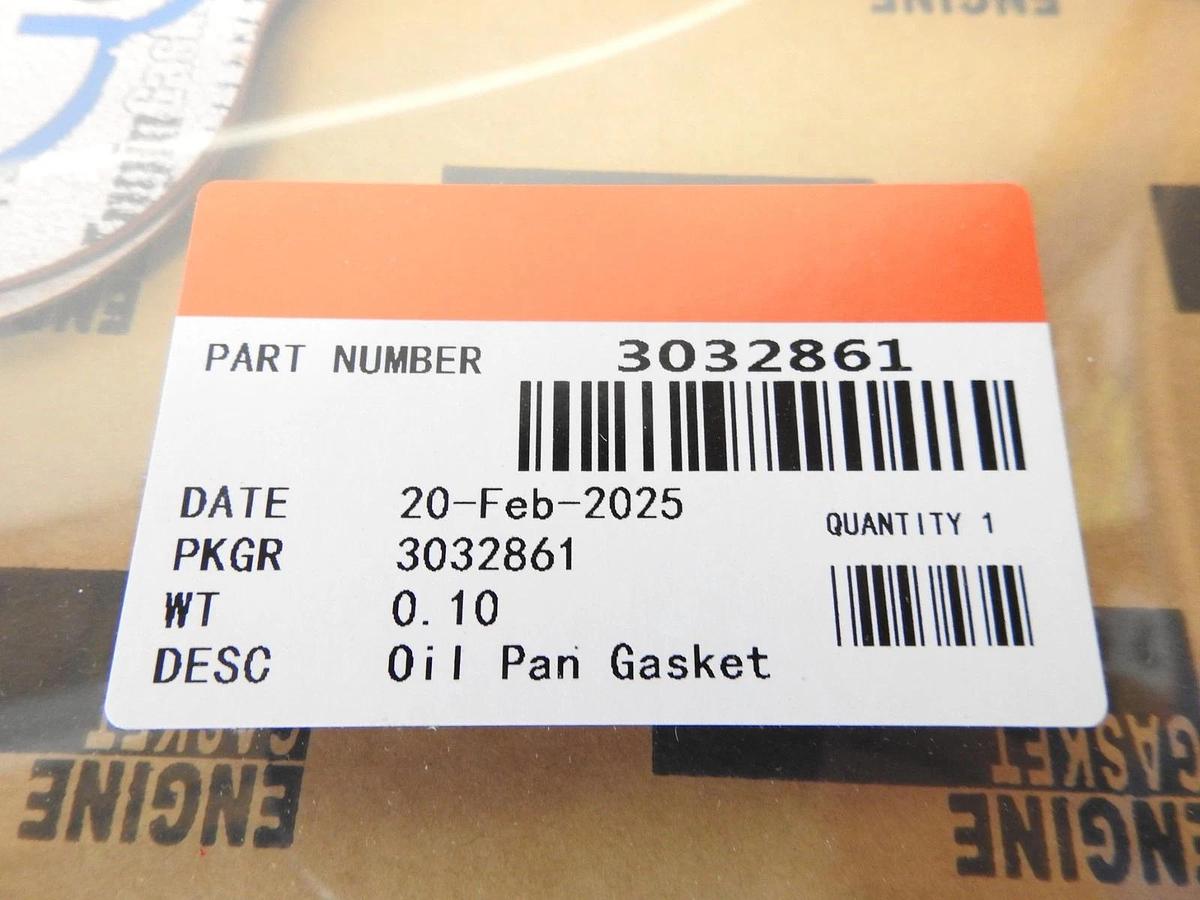 New Oil Pan Gasket for Cummins 855 & N14 3032861 3027983 3099083