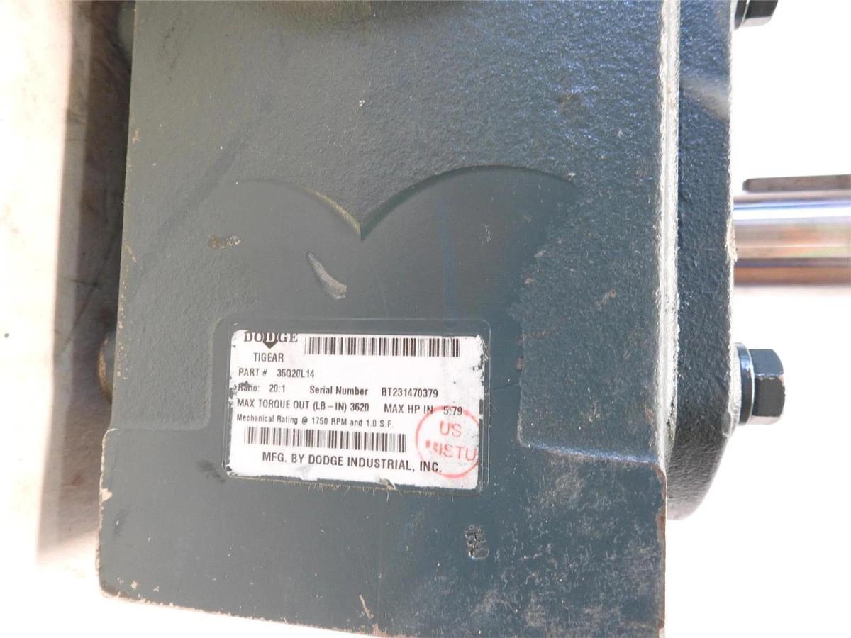 New Oem Dodge Tigear 20Q25L14 20Q25L14 TIGEAR-2 REDUCER