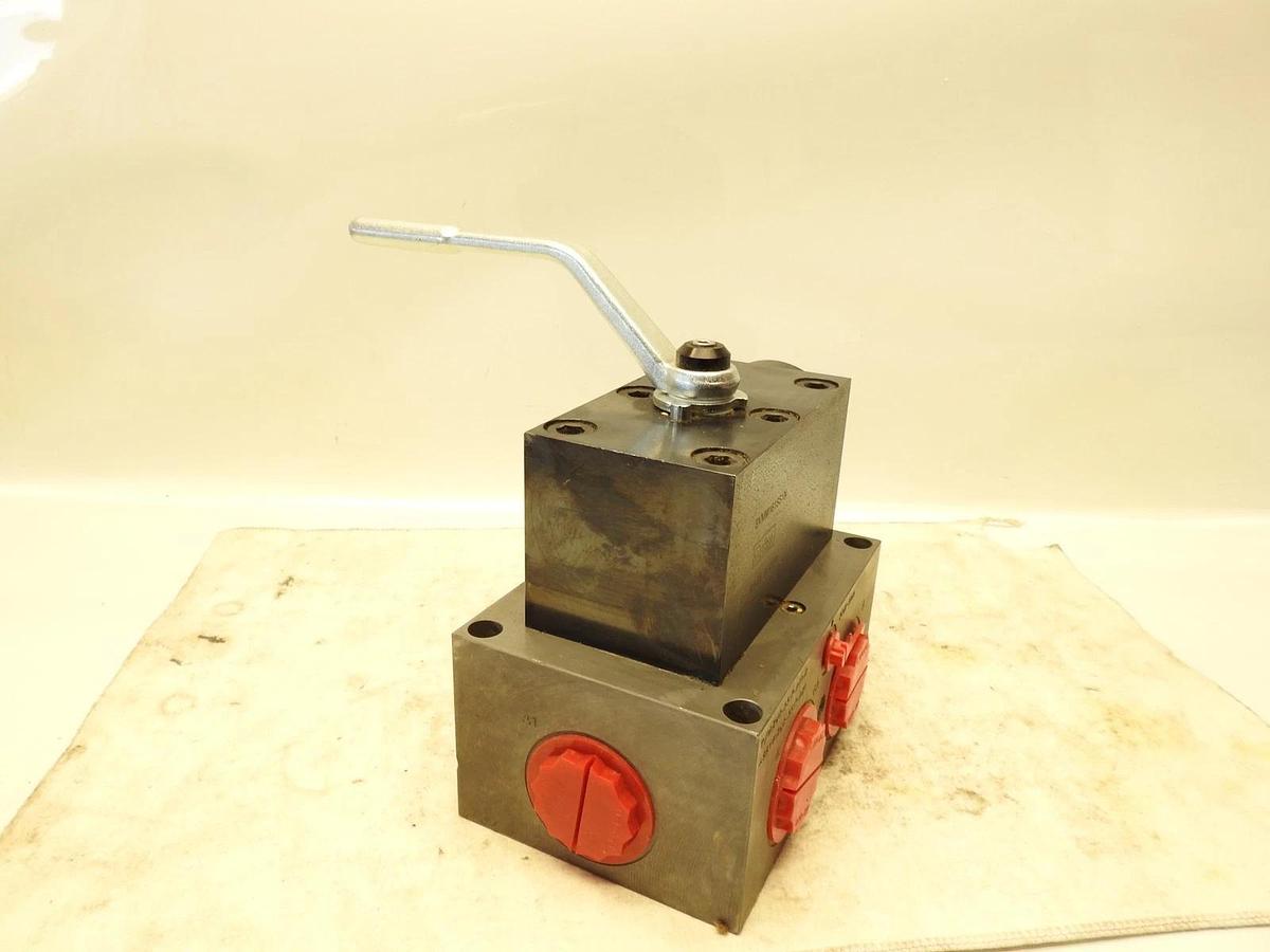 New Oem Parker ZMC-5517-001-C Hydraulic Valve Block 26-327419 Max:6,000 PSI