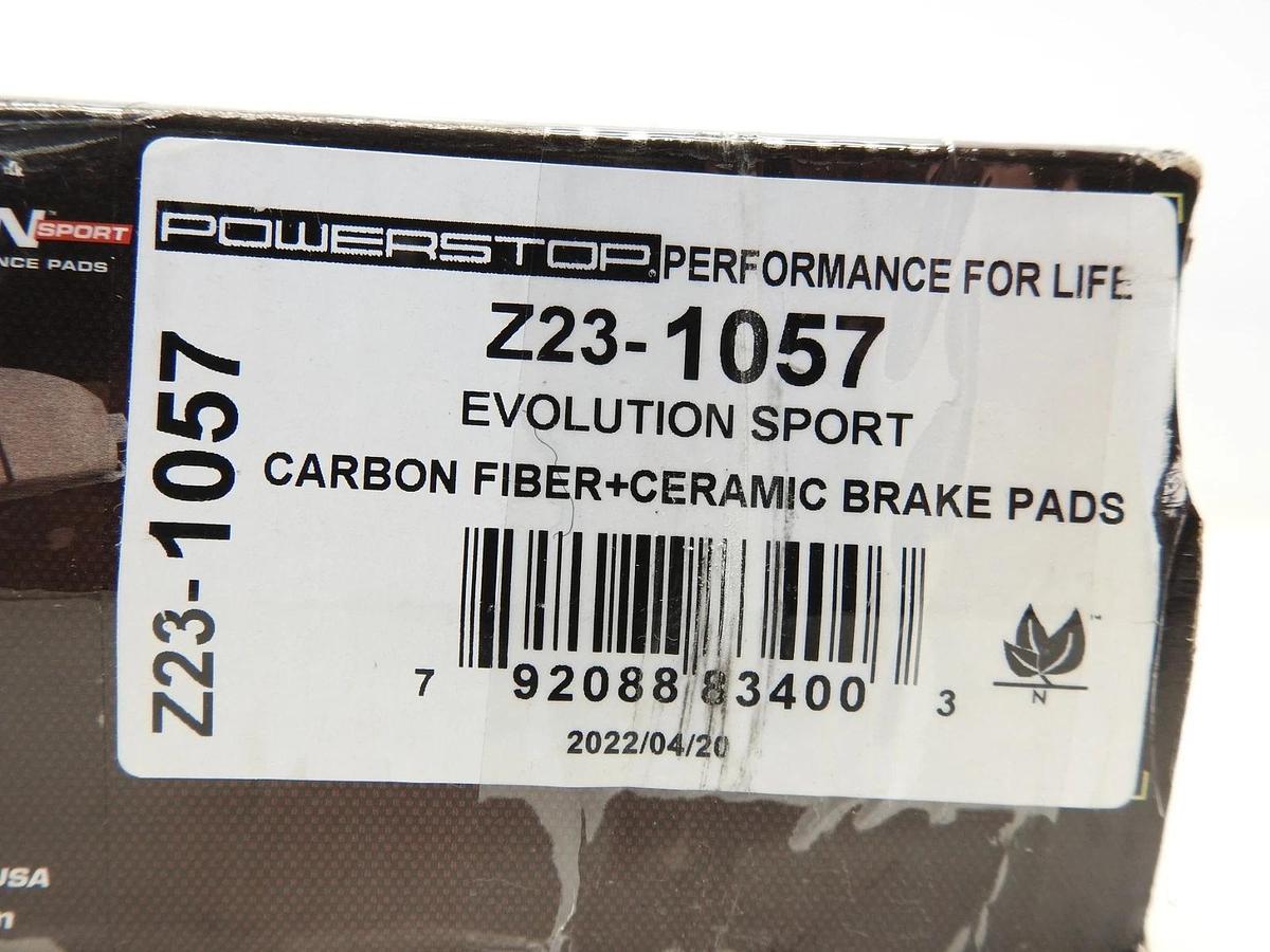 Powerstop Z23-1057 Brake Pad Sets 2-Wheel Set Rear for Chrysler 300 Charger