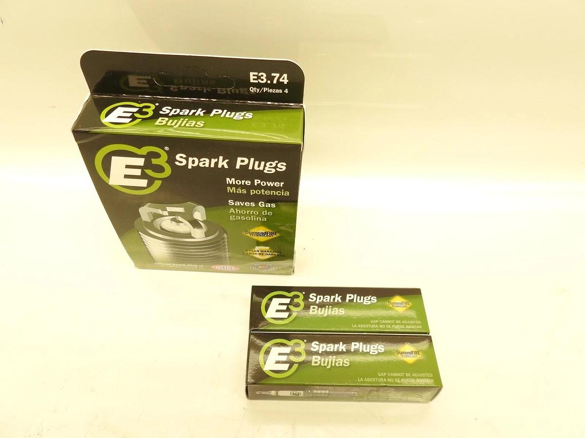 E3.74 E3 Premium Automotive Spark Plugs - 6 SPARK PLUGS