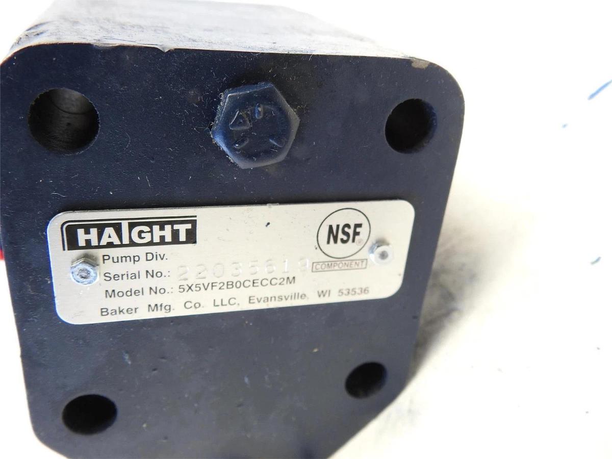 New Genuine Haight 5X5VF2B0CECC2M External Gear Pump