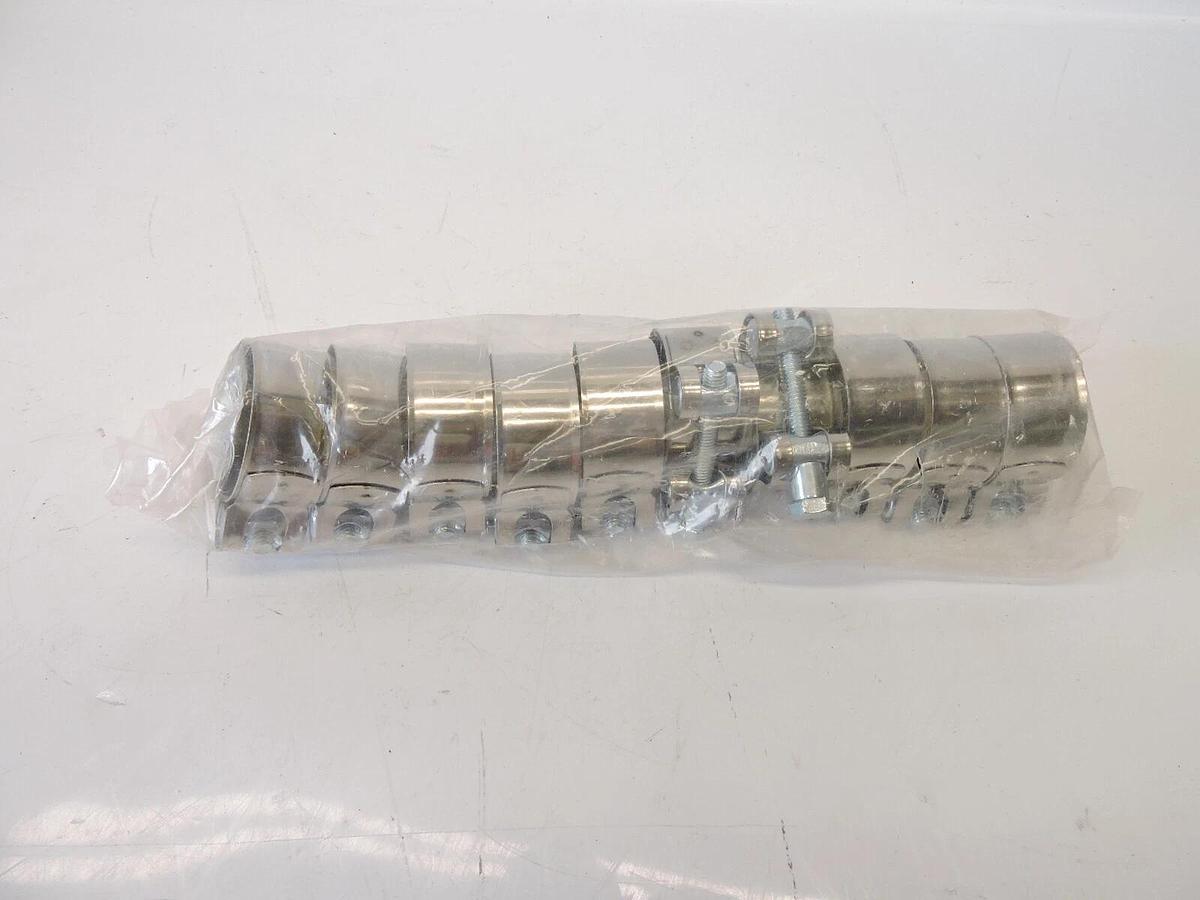 Lot Of 2 New Rlv FAS6584 1-5/16 Stainless T-Bolt Clamp FAS6584