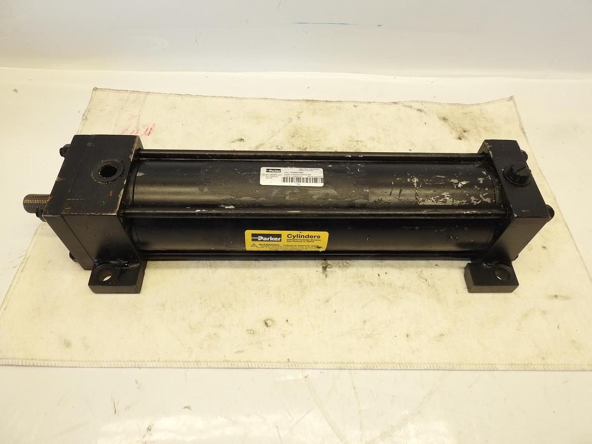 New Oem Parker 3.25C2ALU14A12.000 Pneumatic Cylinder 1H000014461