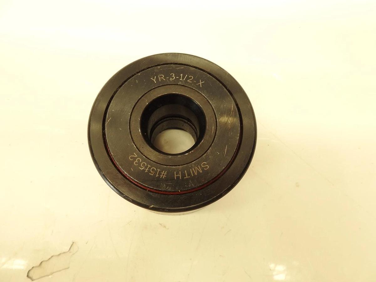 Smith Bearing YR-3 1/2-X Cam Follower Needle Roller Bearing, Yoke Type, Sealed