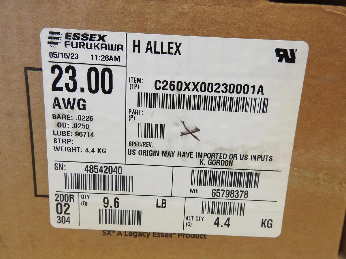 Essex 23AWG Heavy Allex Copper Magnet Wire (Superior to H200) 10Lb spool