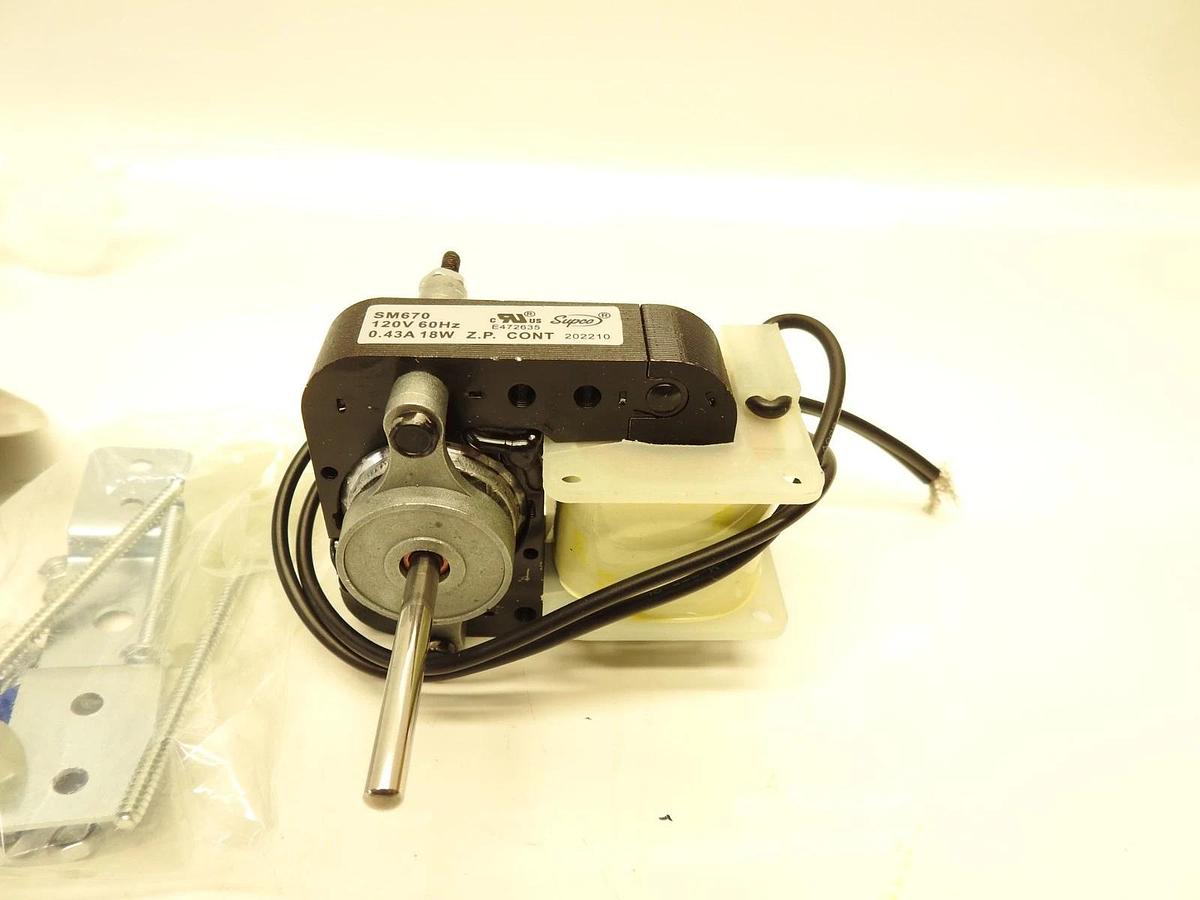 Supco SM670 Refrigeration Beverage Cooler Bay Marie Evaporator Motor