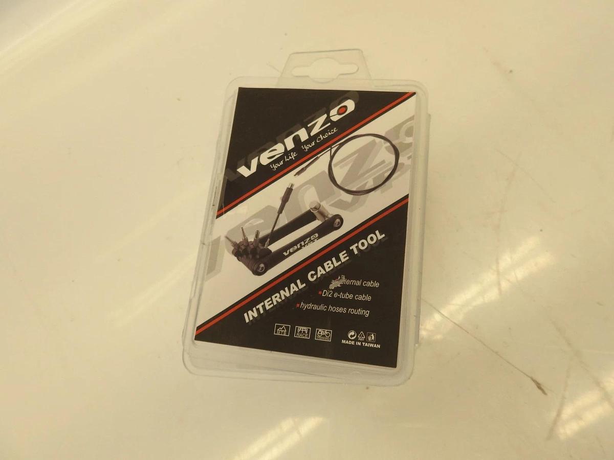 VENZO Bike Bicycle Internal Inner Brake Shift DI2 Cable Routing Tool Kit