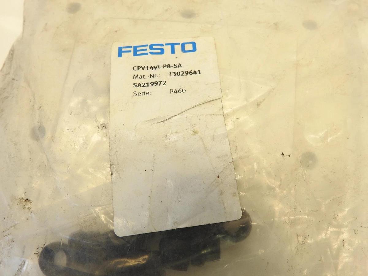 New Festo CPV14VI-P8-SA Multipol Pneumatic Valve Manifold 13029641
