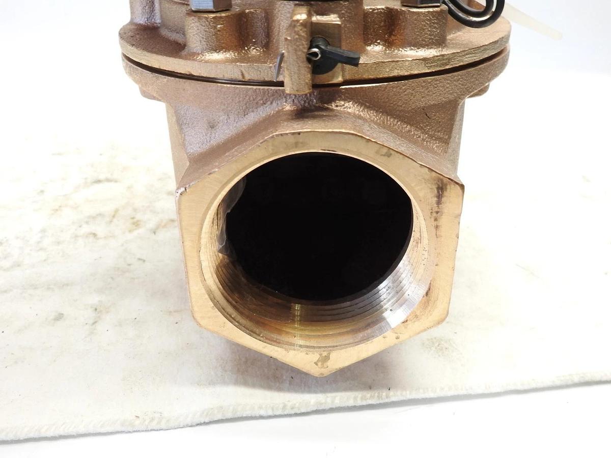 Weaher Matic 159-24  201-24 Bronze Bullet Series 2 1/2" Valve With Flow Control