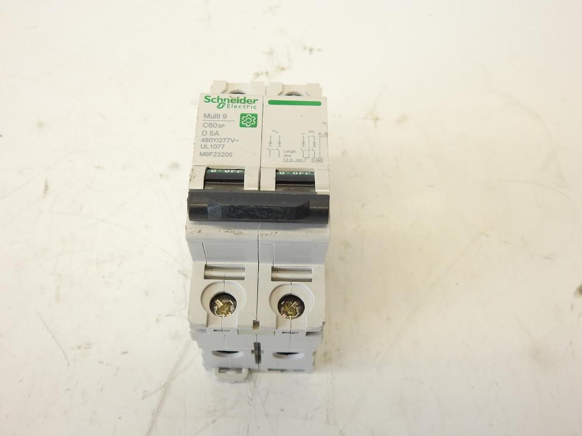 GENUINE SCHNEIDER ELECTRIC M9F23205 277V 5A NSNP