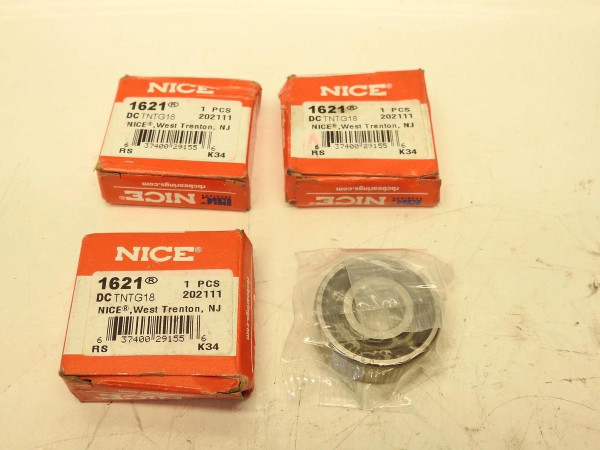 Lot Of 3 Nice 1621 Bearings