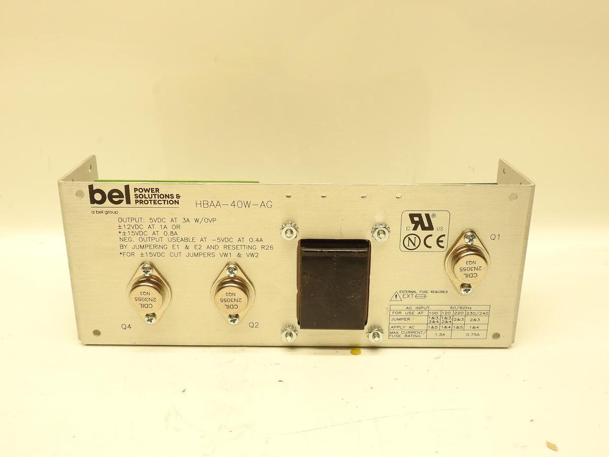 Bel Power solutions New Power-One HBAA-40W-AG Power Supply