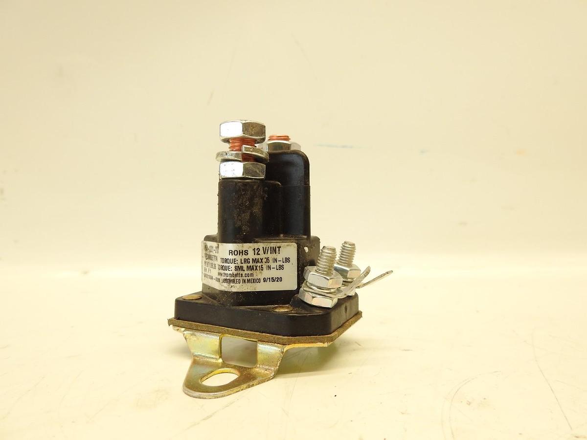 Trombetta Starter Solenoid 892-1251-210-53 Universal Double Terminal 12 Volt OEM