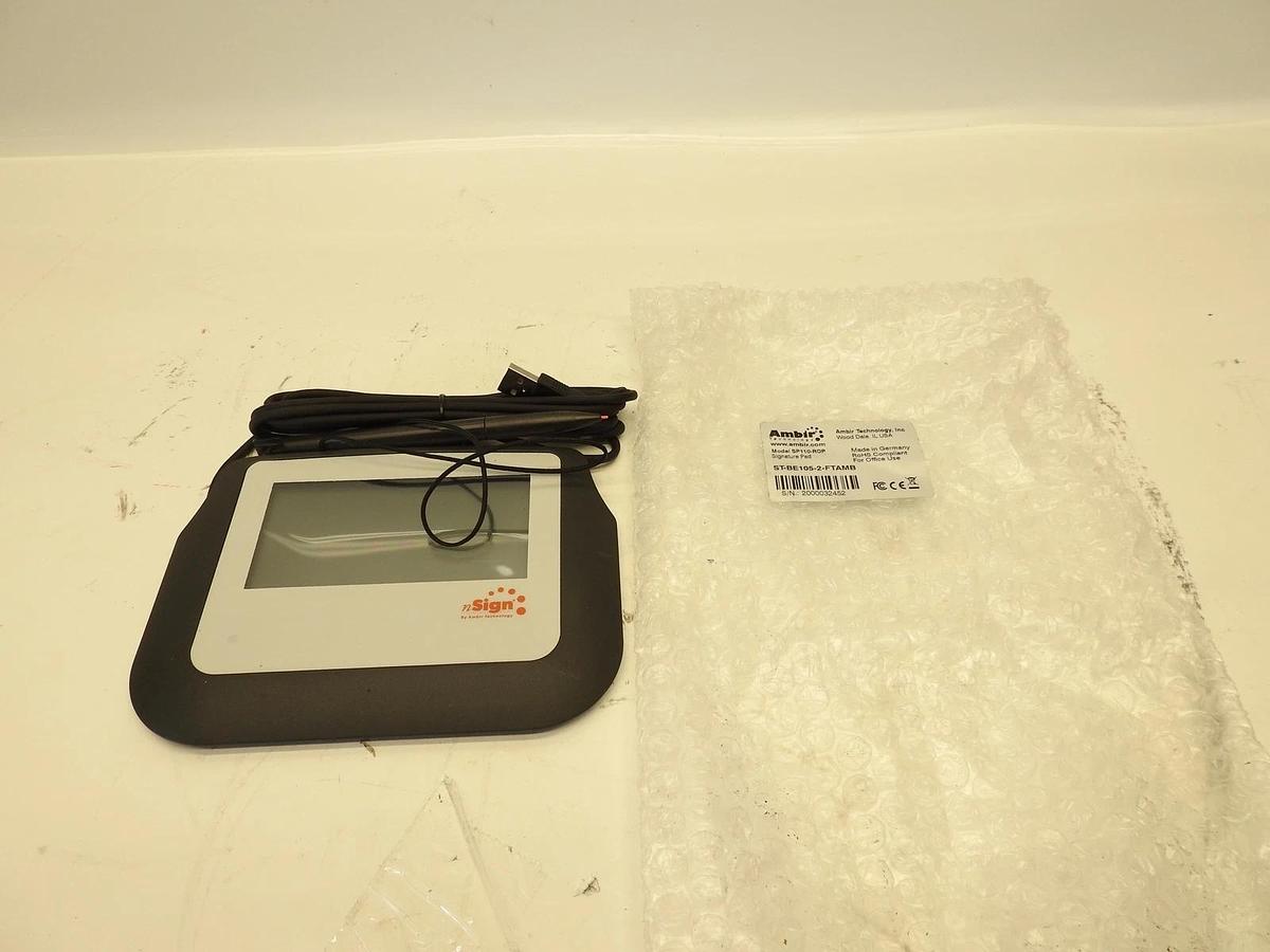 Ambir Technology SP110-RDP Ambir Imagesign Pro 110 Monochrome Electronic