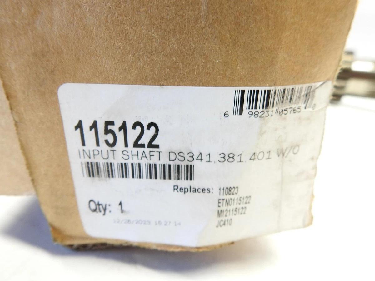 New World American 115122 Input Shaft Ds341,381,401