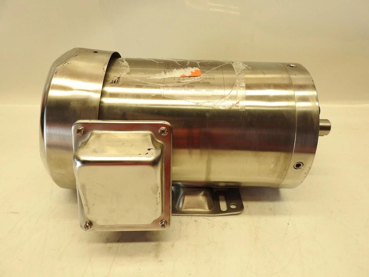 New Oem LEESON ELECTRIC CO 191491.00 WASHDOWN MOTOR 2/1.5 HP NNB