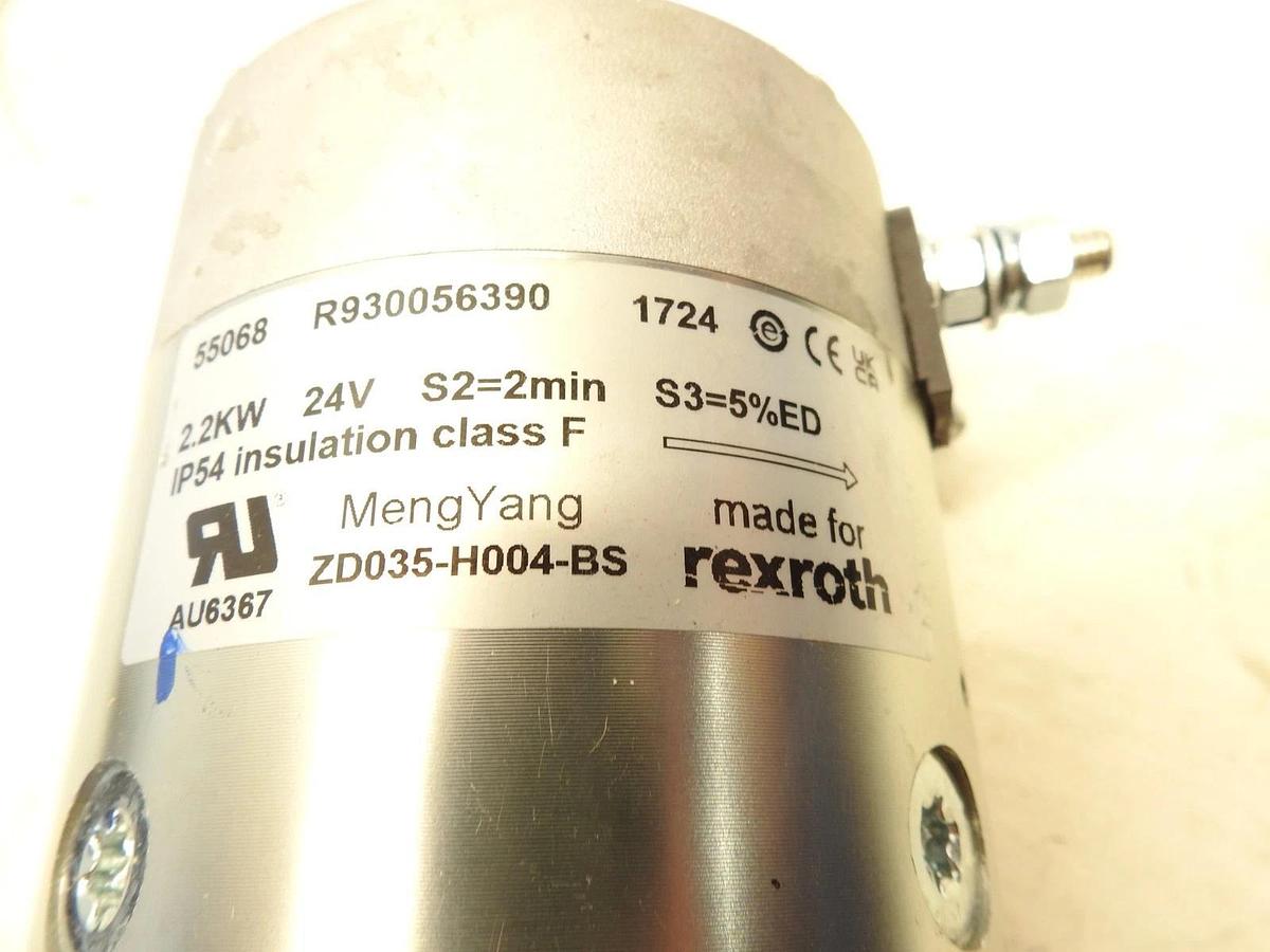 New Genuine Rexroth R930056390 Electric Motor 24V/2,2KW
