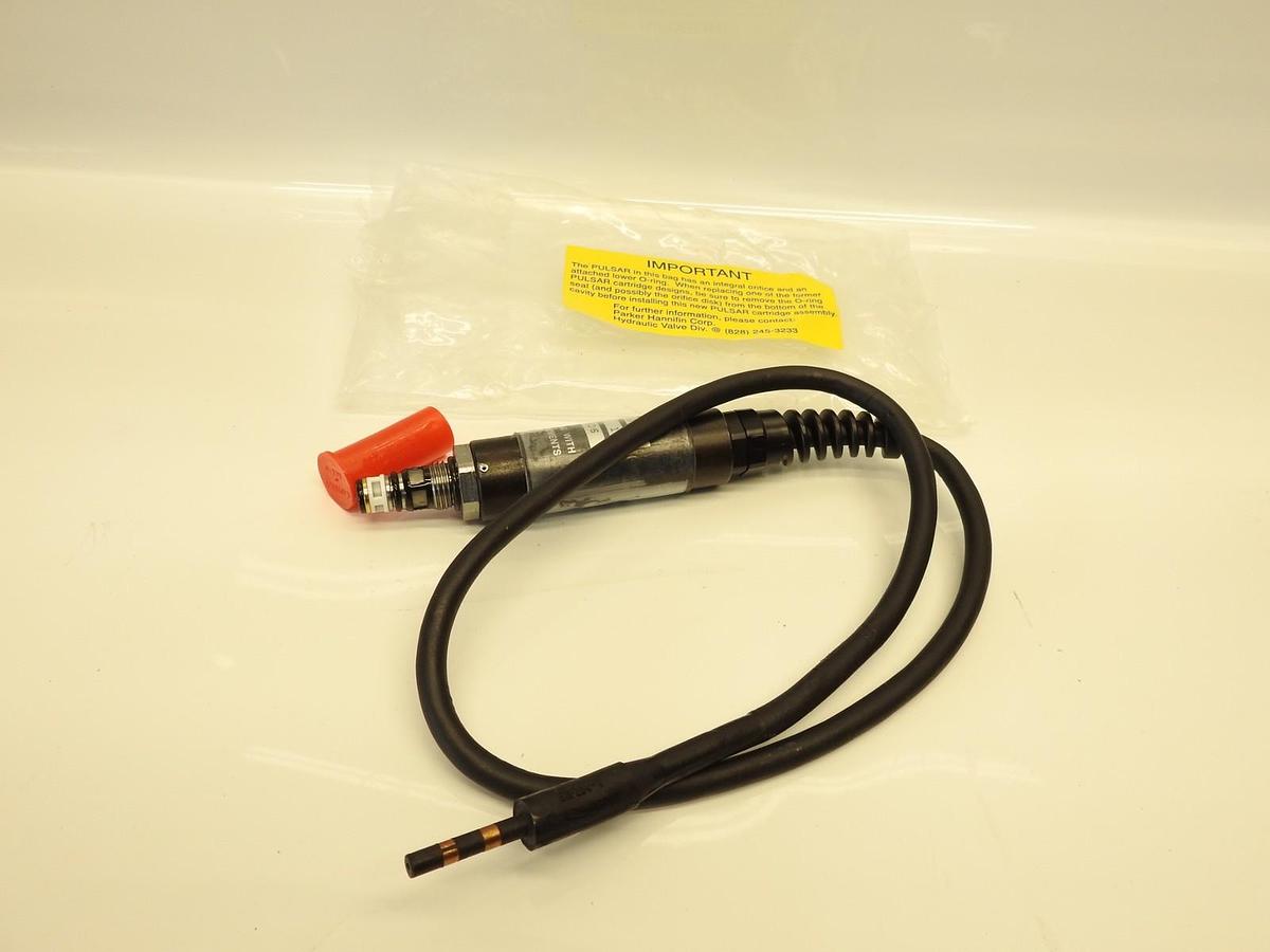 New Genuine Parker VS1320-0024-002 Pulsar Pilot Solenoid Cartridge, MSHA, 33Hz