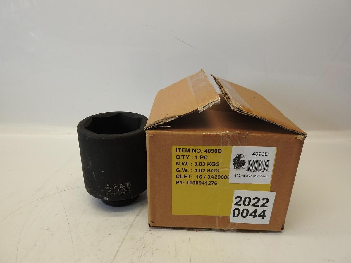 Grey Pneumatic Corporation 4090D | Socket 1" Drive X 2-13/16" Deep Impact