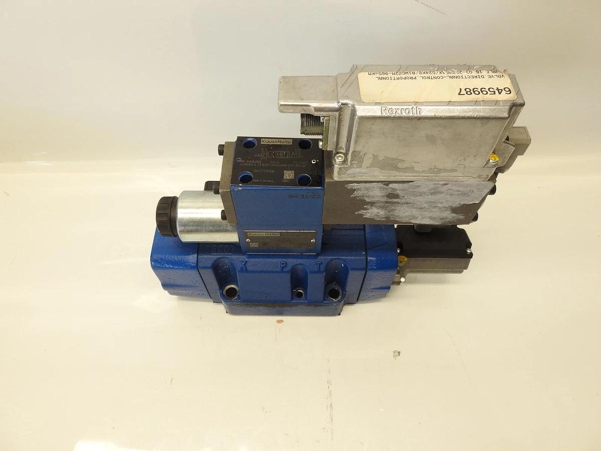 Bosch Rexroth Krauss Maffei Locomotive Hydraulic Valve R901329343 R901329358