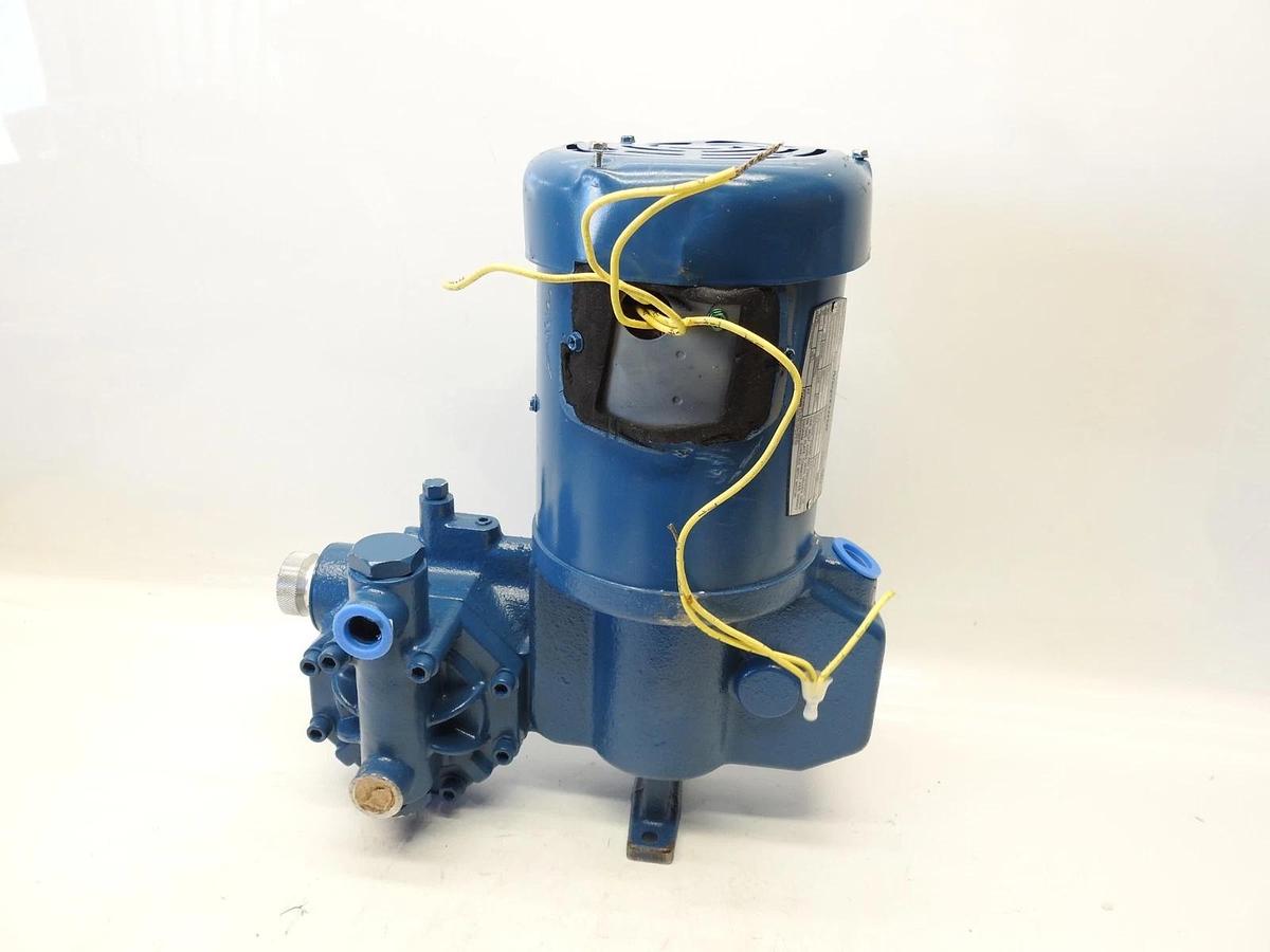 NEPTUNE 525-E-N3 Hydraulically Actuated Diaphragm Pump; SS/PTFE, 7.0 GPH 900 PSI