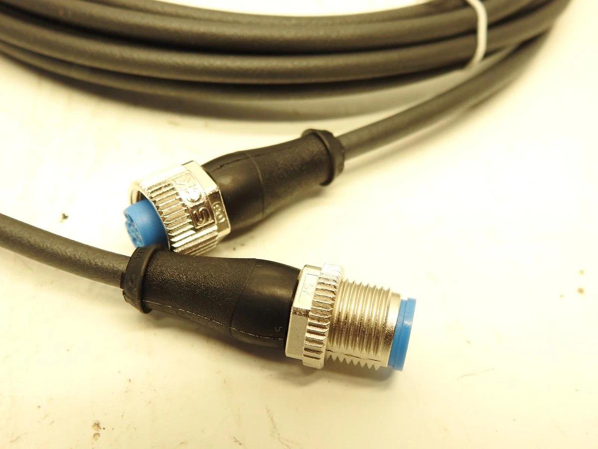 SICK YF2A15-050UB5M2A15 (2096010) Connection Cable, M12, AWG22, 5M, Unshielded