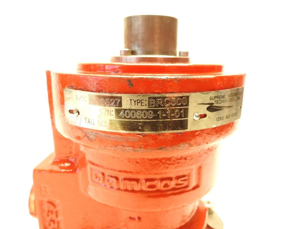 New Damcos BRC 500 Hydraulic Double-Acting Balanced Rotary Actuator 160N1099
