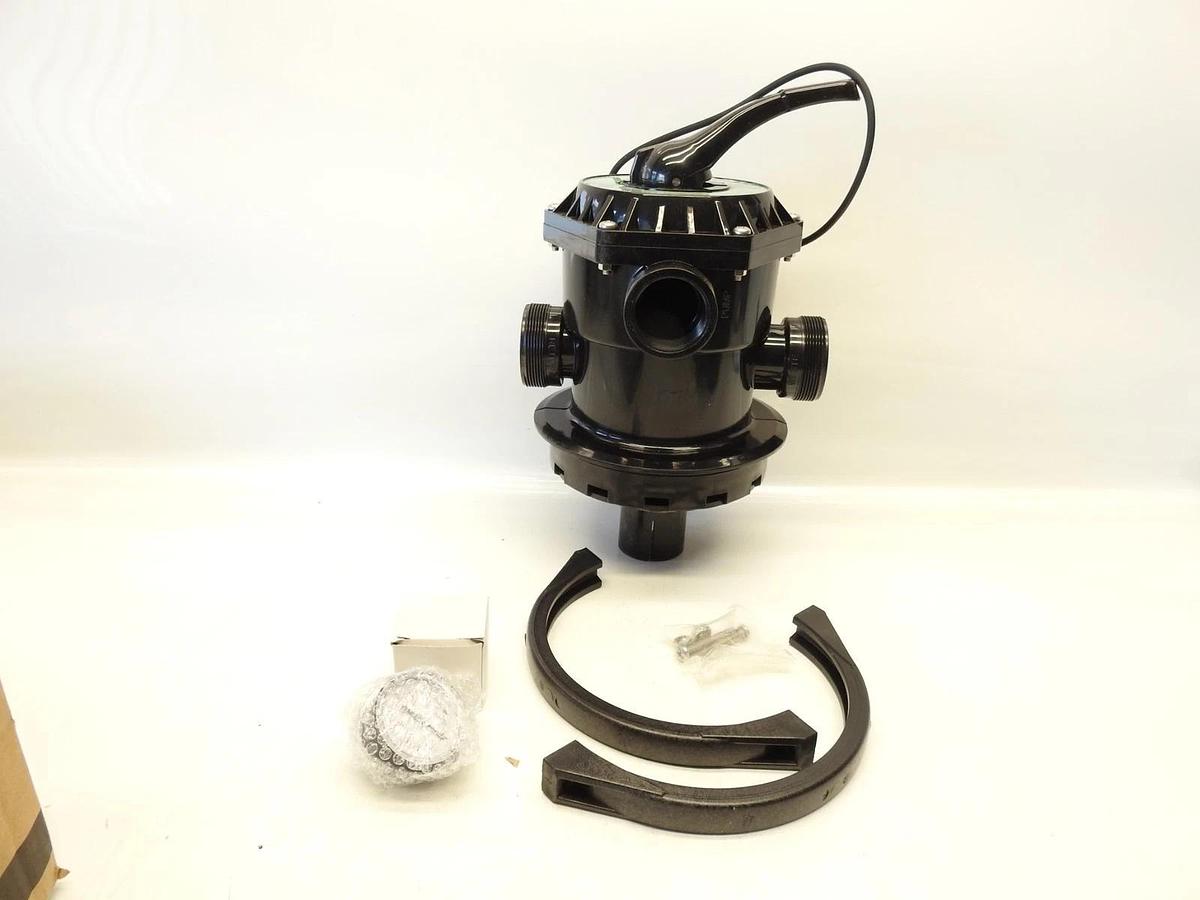 Pureline 6 Way Top Mount Pool Sand Filter Backwash Valve, 647304071000 PL0774