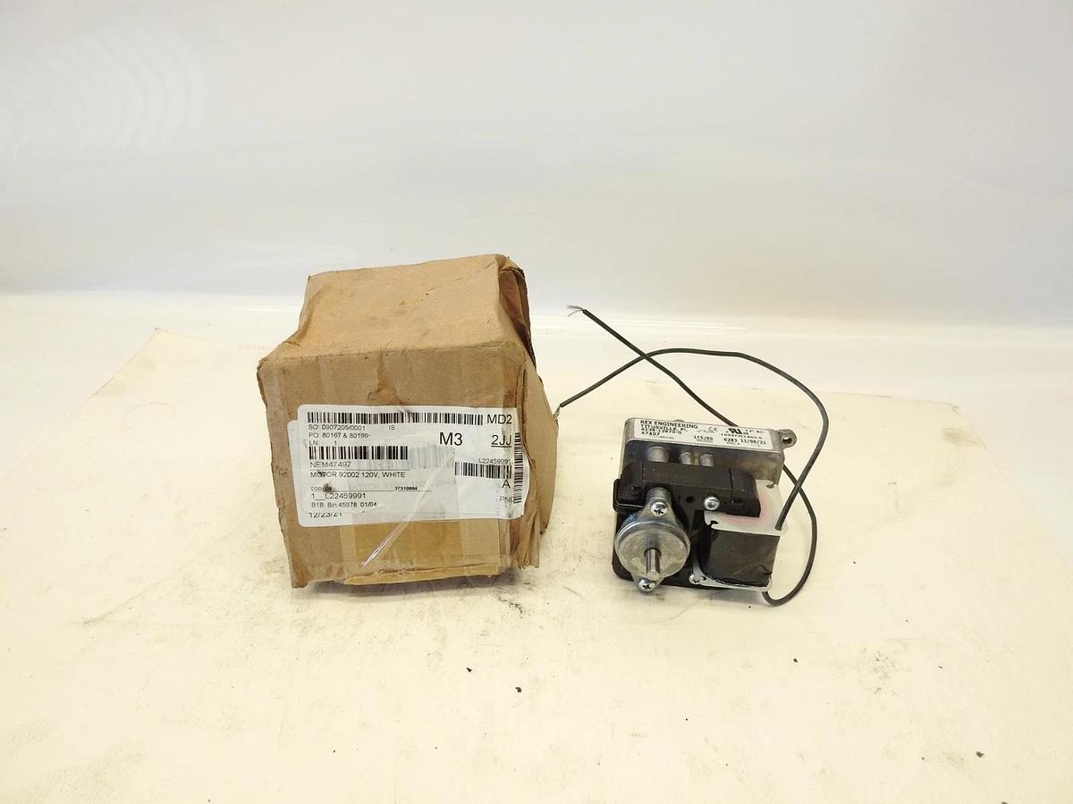 Nemco Motor 92002 120V, White Genuine OEM NEM47497 A136-12670-G